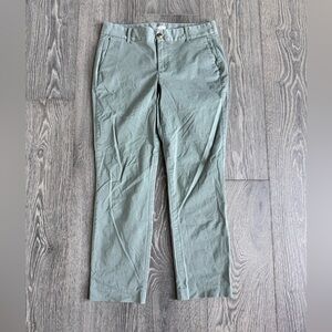 J. Crew Factory Laney Slim Stretch Chino Pants in Olive Size 6